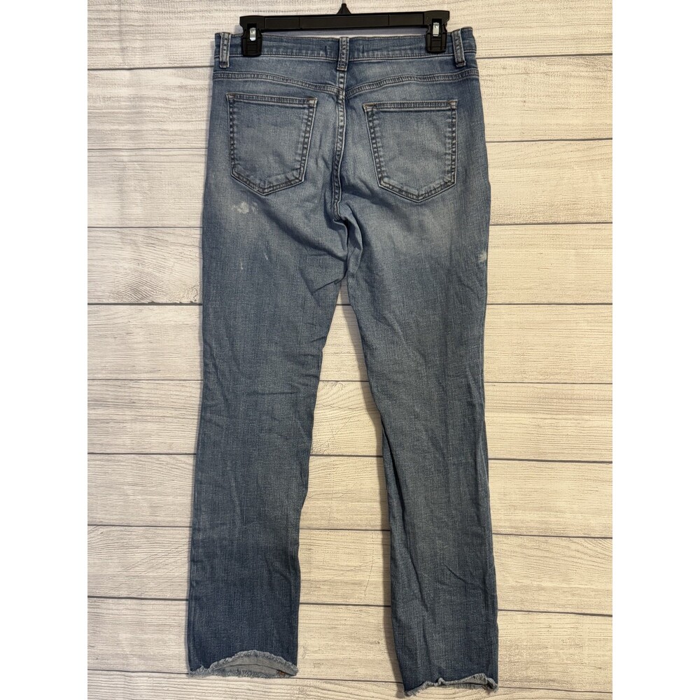 Sneak Peek SP Distressed Raw Hem Jeans – Women’s Size 27 - Picture 4 of 14